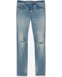 saint laurent denim jeans