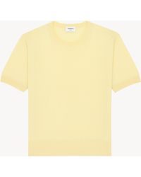 Saint Laurent - T-Shirt Sweater - Lyst