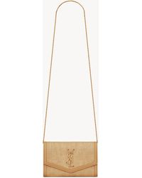 Saint Laurent - Saint Laone Sizerent One Sizeptown Chain Wallet - Lyst