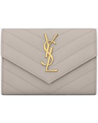 Saint laurent monogram discount small envelope wallet