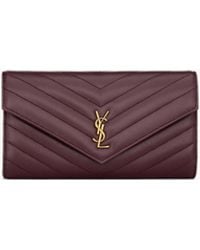 Saint Laurent - Cassandre Large Flap Wallet - Lyst