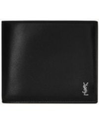 Saint Laurent - Tiny Cassandre Card Holder - Lyst