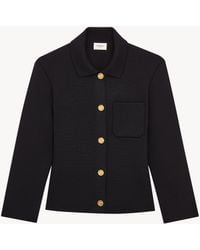 Saint Laurent - Polo Cardigan - Lyst