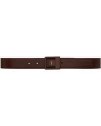 Saint Laurent - La 66 Buckle Belt - Lyst