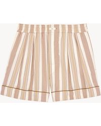 Saint Laurent - Pajama Shorts - Lyst
