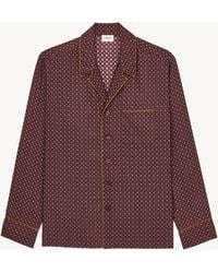 Saint Laurent - Pajama-Style Shirt - Lyst