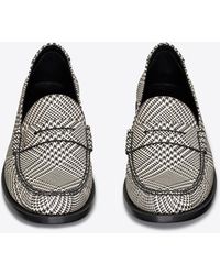 Save 47% Black Saint Laurent Rubber Logo Detailed Buckled Loafers in Nero for Men Mens Slip-on shoes Saint Laurent Slip-on shoes 