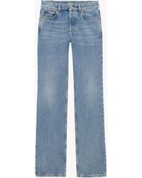 Saint Laurent - Jeans A Vita Bassa Nico - Lyst