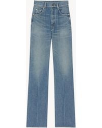 Saint Laurent - Flare Denim Jeans - Lyst