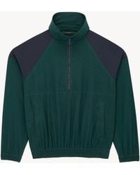 Saint Laurent - Cassandre Half-Zip Jacket - Lyst