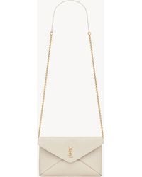 Saint Laurent - Cassandre Small Chain Clutch - Lyst