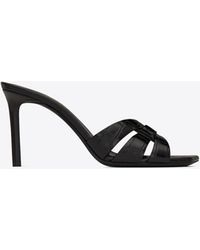 ysl mule heels