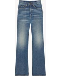 Saint Laurent - Clyde High-Rise Straight Jeans - Lyst