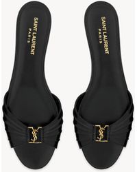 Saint Laurent - Babylone Slides - Lyst