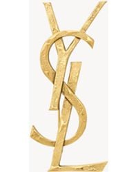 Saint Laurent - Broche Cassandre De Metal - Lyst
