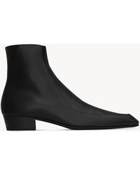 Saint Laurent - Saint Laone Sizerent オーガスティン ブーツ（スムースレザー） - Lyst