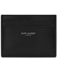 Saint Laurent - Cassandre Card Case - Lyst
