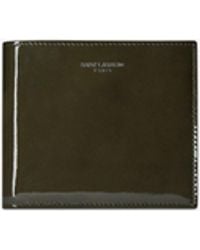 Saint Laurent - Portafogli East/West Paris - Lyst