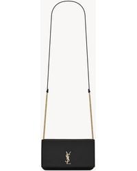 Saint Laurent - Smartphone Case Holder Cassandre - Lyst