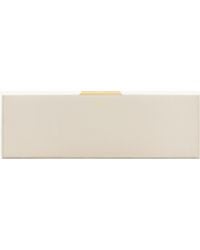 Saint Laurent - Midnight Large Clutch Aus Glattleder - Lyst