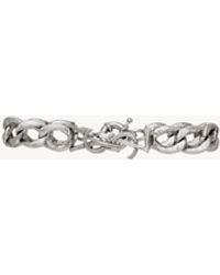 Saint Laurent - Bracelet Chaîne Cassandre En Métal - Lyst