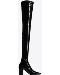 Saint Laurent - Betty Over-the-knee Boots - Lyst