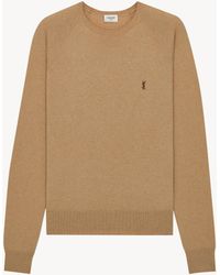 Saint Laurent - Cassandre Cashmere Sweater - Lyst