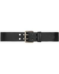 Saint Laurent - Motorcycle Wide Belt - Lyst