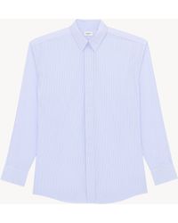 Saint Laurent - Broad-Shoulder Shirt - Lyst