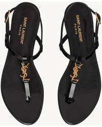 Saint Laurent - Cassandra Sandals - Lyst