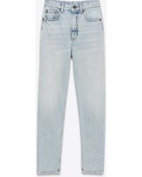 Saint Laurent - 0's Cropped Jeans - Lyst