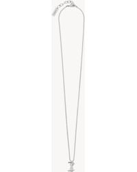 Saint Laurent - Cassandre Ring Necklace - Lyst