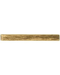 Saint Laurent - Striated Tie Clip - Lyst