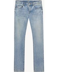 Saint Laurent - Slim Low-Rise Jeans - Lyst