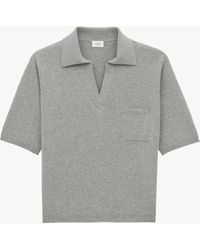 Saint Laurent - Saint Laone Sizerent ポロ（ウール） - Lyst