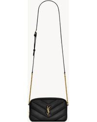 Saint Laurent - Loulou Mini Camera Bag - Lyst