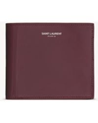Saint Laurent - Portafogli East/West Paris - Lyst