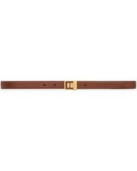 Saint Laurent - La 66 Thin Belt - Lyst