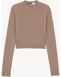Saint Laurent - Pullover Girocollo - Lyst