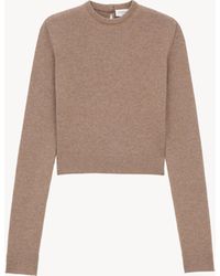 Saint Laurent - Saint Laone Sizerent クルーネック セーター（ウール） - Lyst