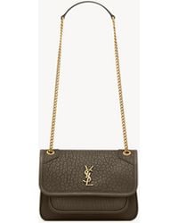 Saint Laurent - Saint Laone Sizerent Niki ミニ（グレインラムスキン） - Lyst