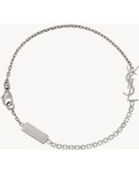 Saint Laurent - Brass Bracelet - Lyst