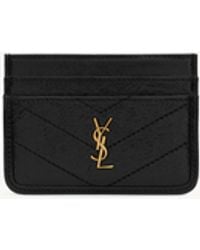 Saint Laurent - Niki Card Case - Lyst