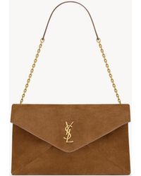 Saint Laurent - Cassandre Pouch On Chain - Lyst
