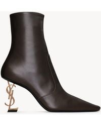 Saint Laurent - Opyum Booties - Lyst