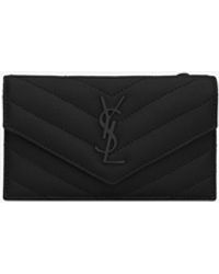 ysl fragments flap card case