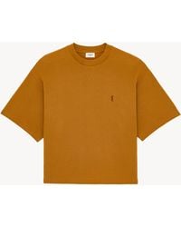 Saint Laurent - Cassandre Oversized T-Shirt - Lyst