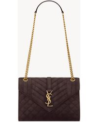 Saint Laurent - Borsa Envelope Media - Lyst