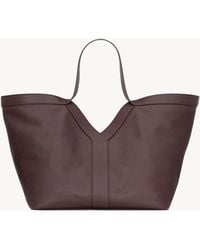 Saint Laurent - Saint Laone Sizerent Y トート（レザー） - Lyst