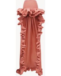 Saint Laurent - Bubble Cascade Skirt - Lyst